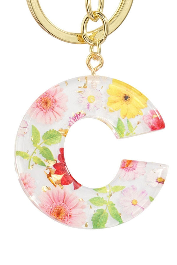 Carraig Donn Initial "C" Handbag Charm Keyring