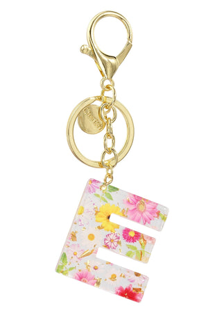 Carraig Donn Initial "E" Handbag Charm Keyring