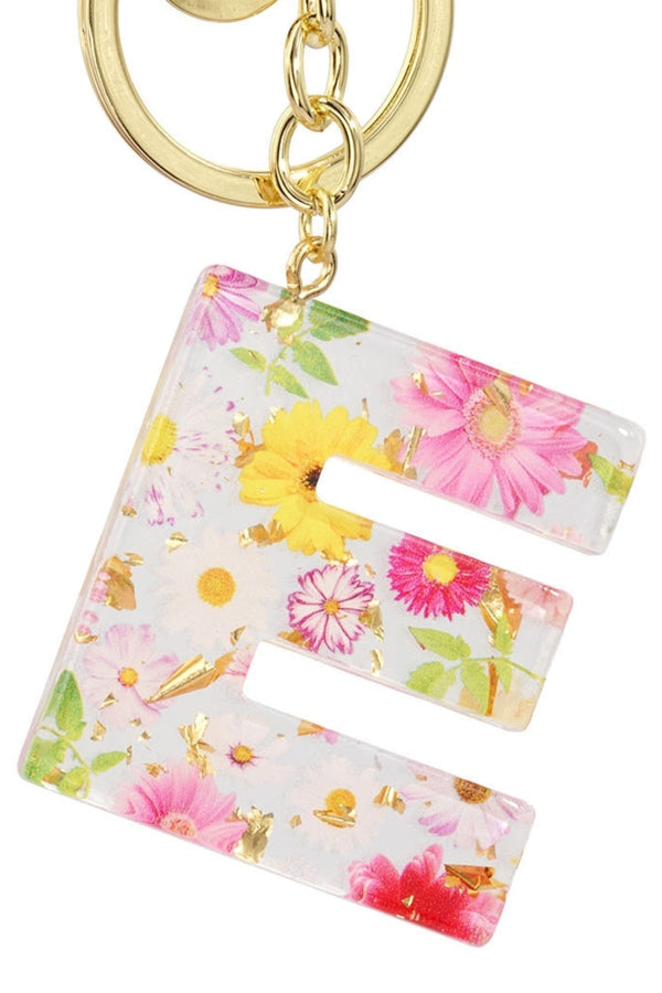 Carraig Donn Initial "E" Handbag Charm Keyring