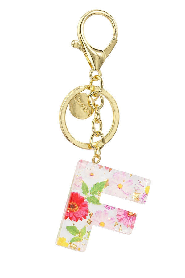 Carraig Donn Initial "F" Handbag Charm Keyring