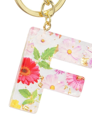 Carraig Donn Initial "F" Handbag Charm Keyring