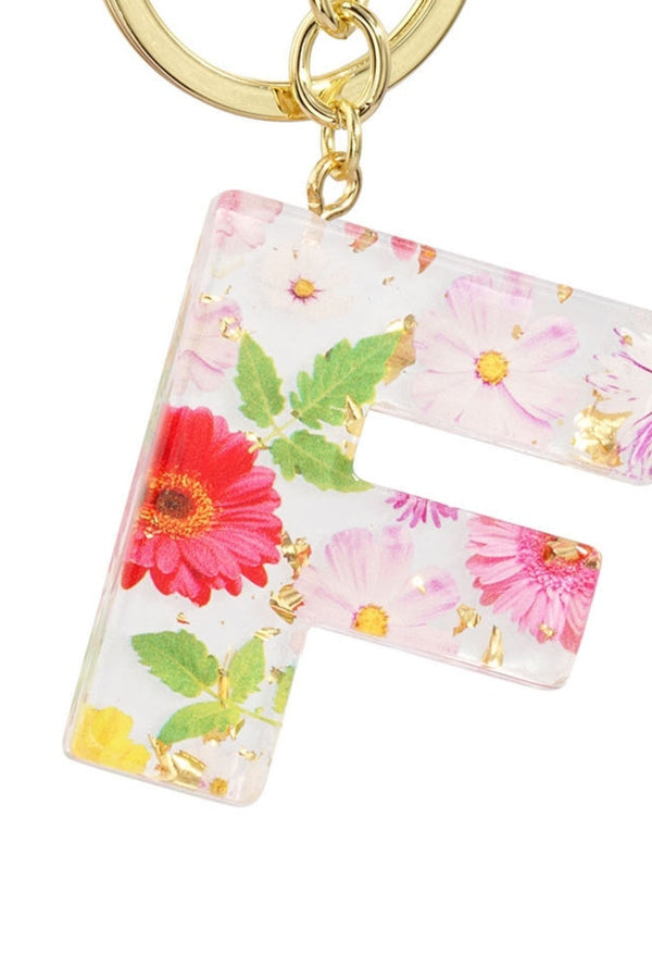 Carraig Donn Initial "F" Handbag Charm Keyring