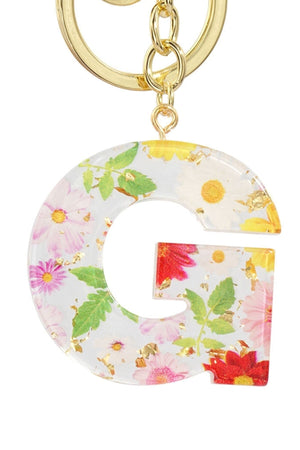 Carraig Donn Initial "G" Handbag Charm Keyring
