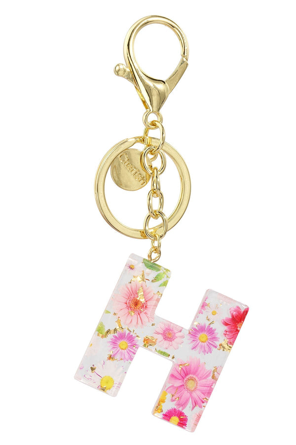 Carraig Donn Initial "H" Handbag Charm Keyring