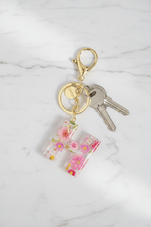 Carraig Donn Initial "H" Handbag Charm Keyring