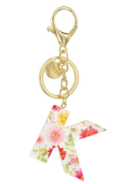 Carraig Donn Initial "K" Handbag Charm Keyring