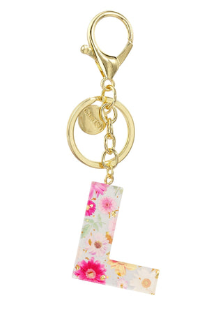 Carraig Donn Initial "L" Handbag Charm Keyring