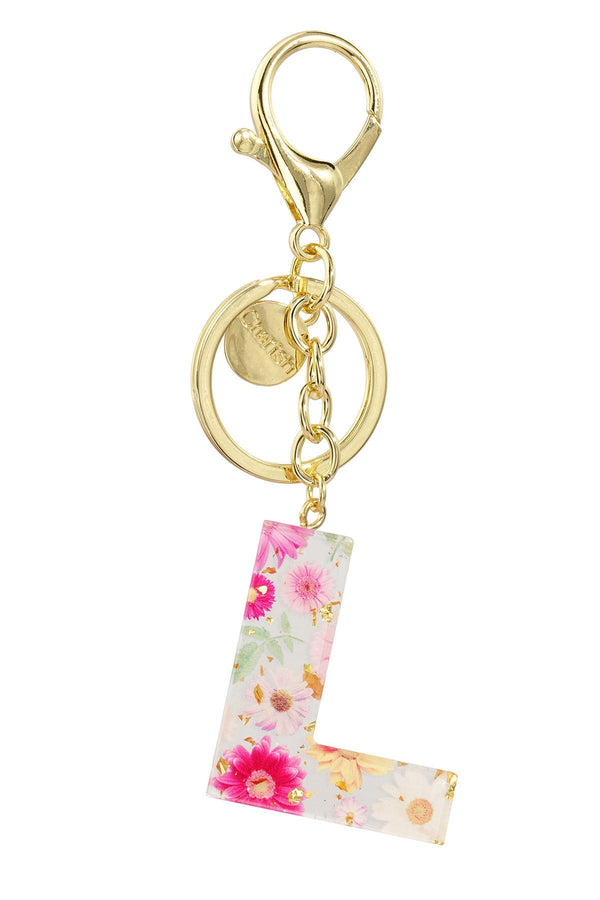 Carraig Donn Initial "L" Handbag Charm Keyring