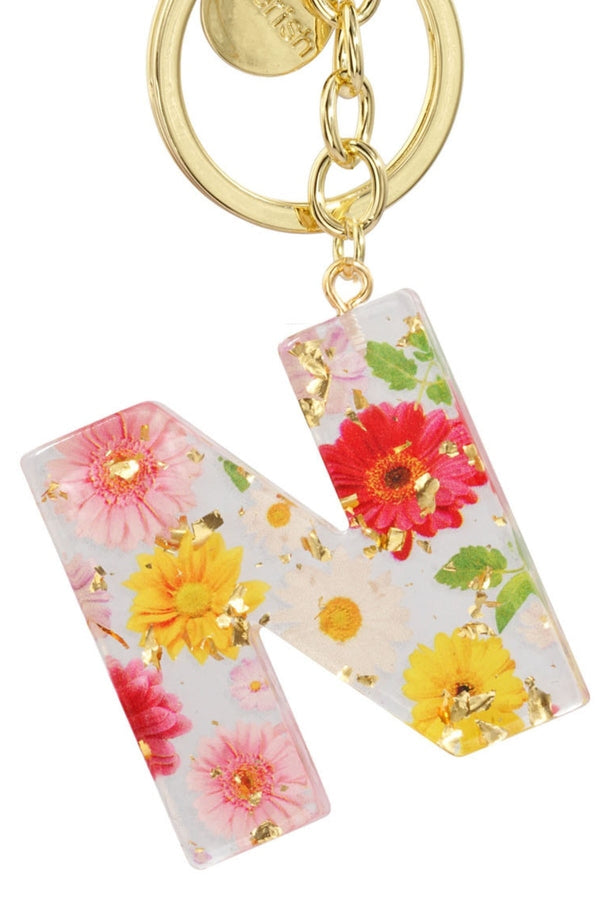 Carraig Donn Initial "N" Handbag Charm Keyring