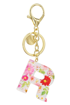 Carraig Donn Initial "R" Handbag Charm Keyring