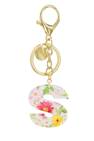 Carraig Donn Initial "S" Handbag Charm Keyring