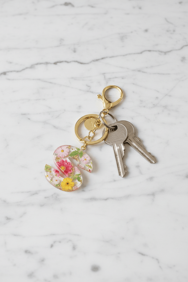 Carraig Donn Initial "S" Handbag Charm Keyring