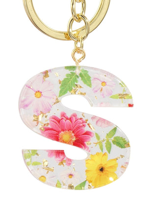 Carraig Donn Initial "S" Handbag Charm Keyring