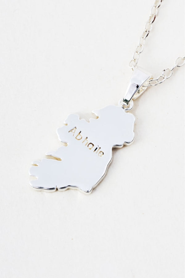 Carraig Donn Ireland "Abhaile" Silver Pendant Necklace