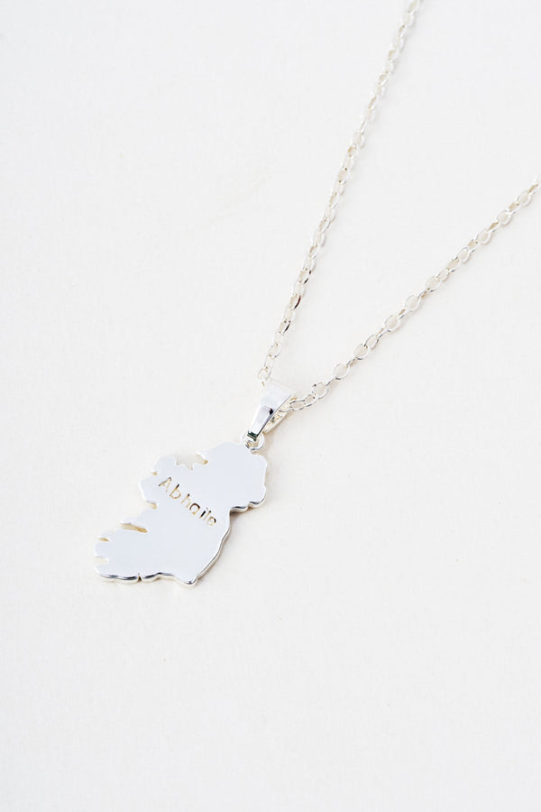Carraig Donn Ireland "Abhaile" Silver Pendant Necklace