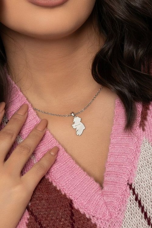 Ireland "Abhaile" Silver Pendant Necklace