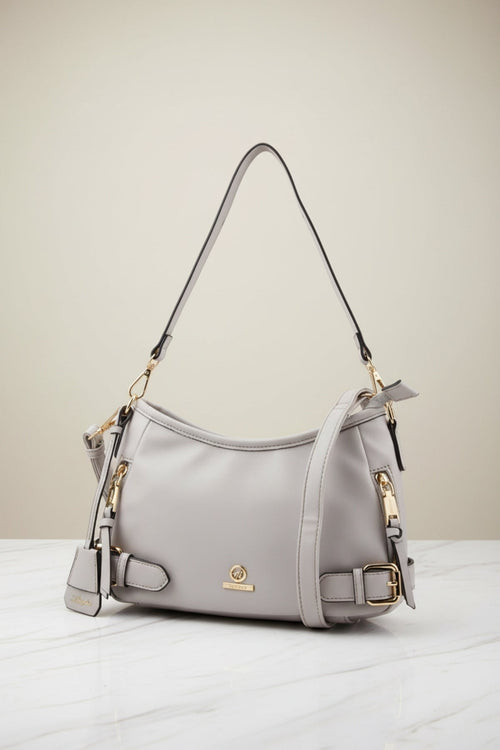 Jasmine Small Shoulder Bag in White