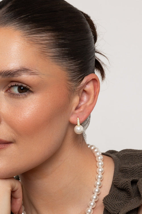 Jianna Faux Pearl Earrings