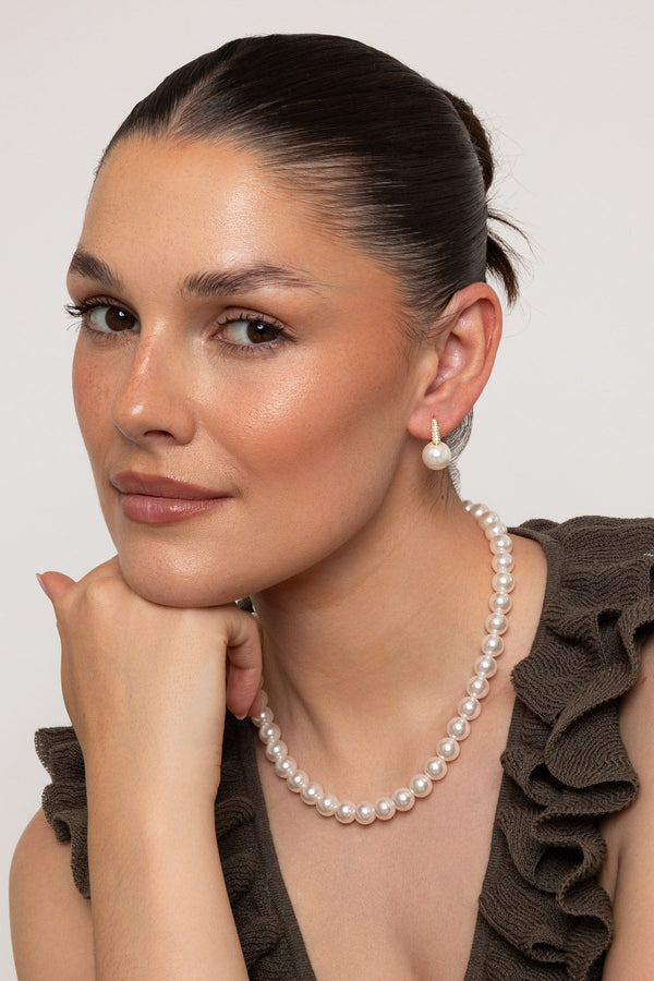 Carraig Donn Jianna Faux Pearl Earrings