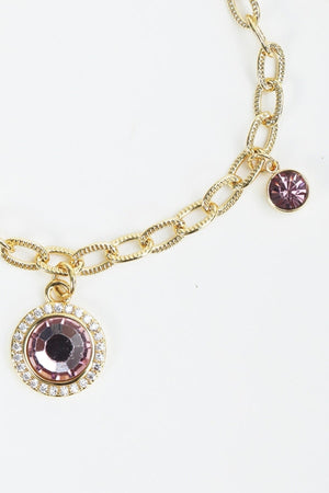 Carraig Donn June Birthstone Charm Bracelet