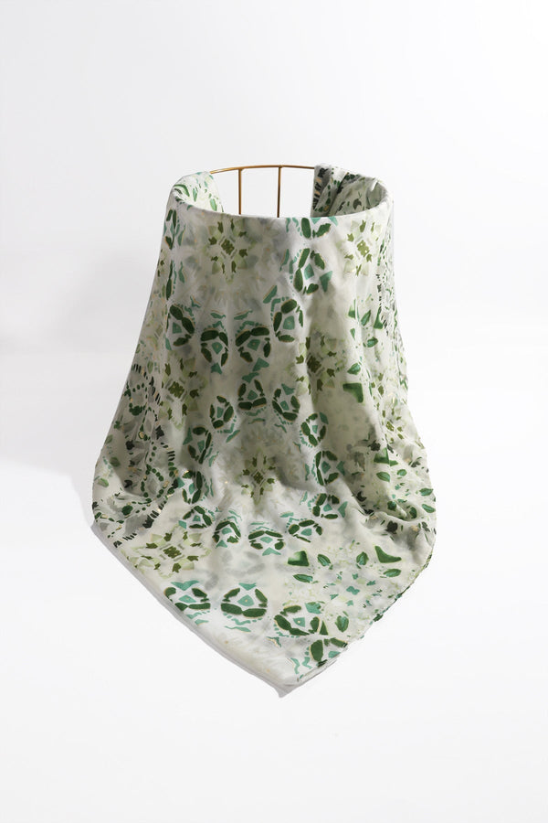 Carraig Donn Khaki Abstract Animal Print Scarf
