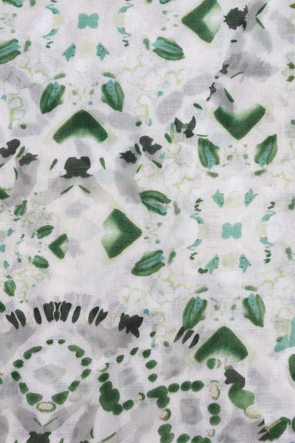 Carraig Donn Khaki Abstract Animal Print Scarf