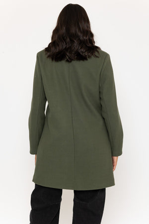 Carraig Donn Khaki One Button Coat