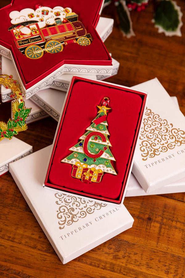 Carraig Donn L Alphabet Robin Christmas Tree Decoration