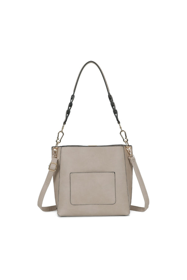Carraig Donn Large Beige Crossbody Tote Bag