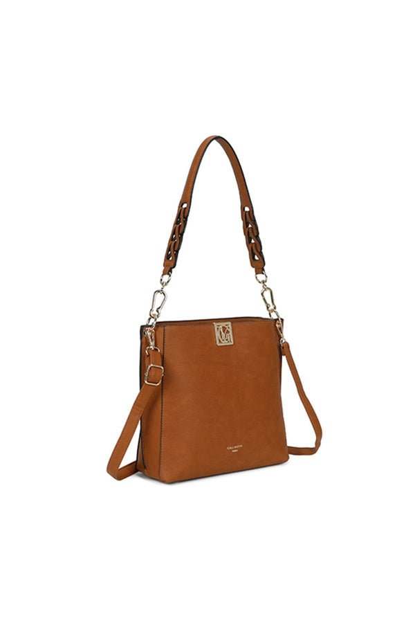 Carraig Donn Large Brown Crossbody Tote