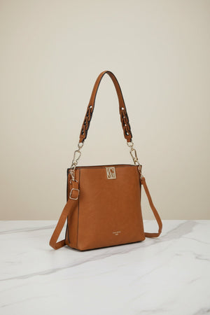 Carraig Donn Large Brown Crossbody Tote
