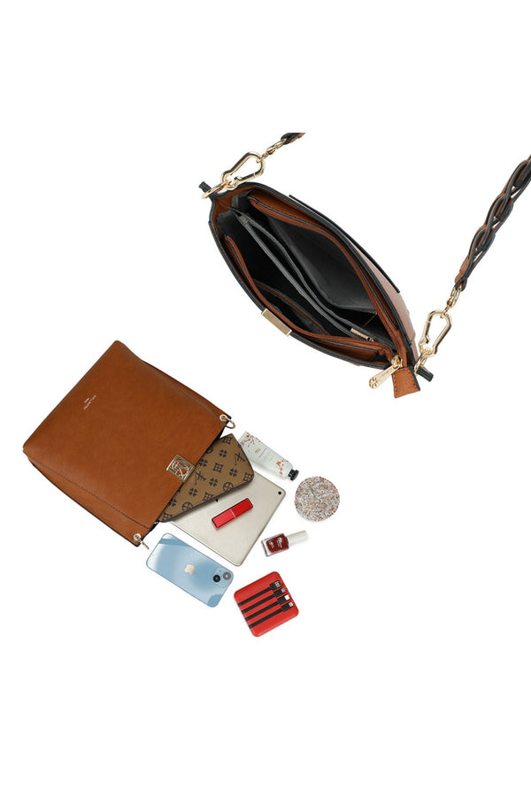 Carraig Donn Large Brown Crossbody Tote