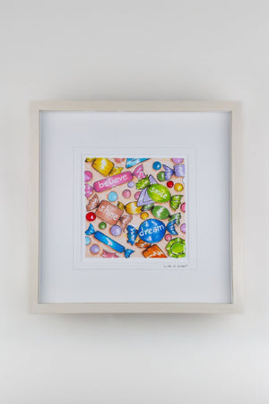 Carraig Donn Large Framed Art Print: "Life Is Sweet"