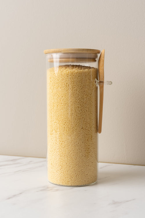 Large Glass Storage Jar