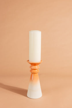 Carraig Donn Large Glazed Candle Holder