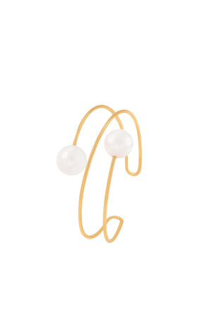 Carraig Donn Large Pearl Bangle