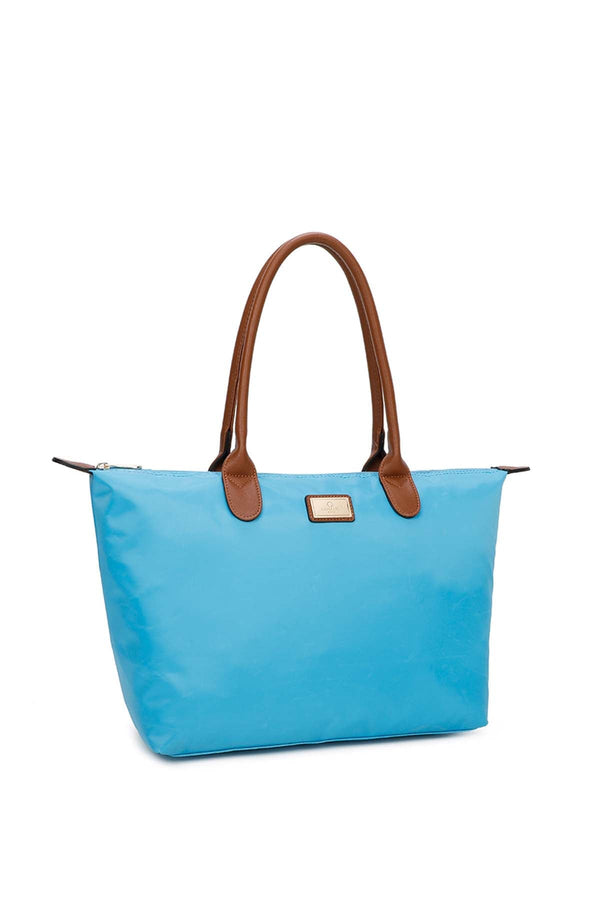 Carraig Donn Large Weekender Bag in Light Blue