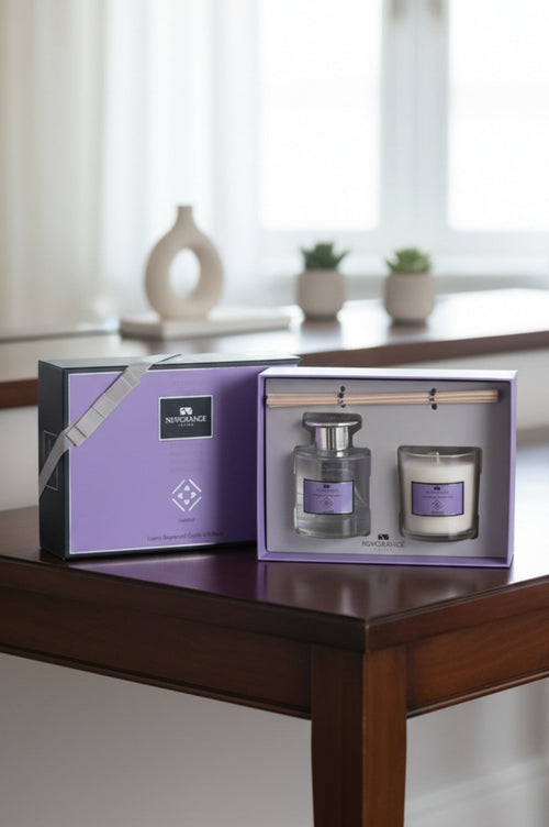 Lavender Luxury Candle & Diffuser Gift Set