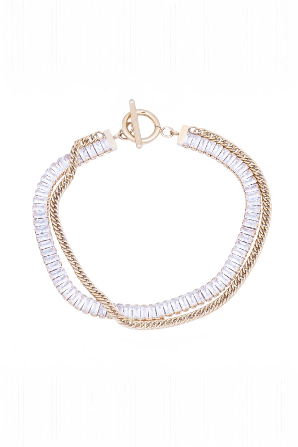 Carraig Donn Layered Crystal Bracelet