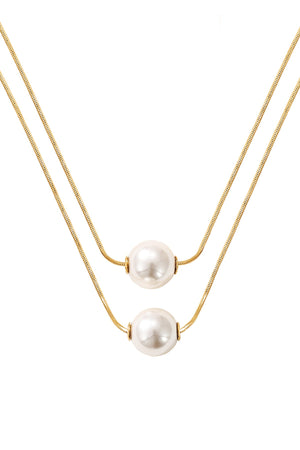 Carraig Donn Layered Pearl Necklace