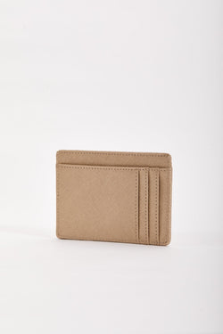 Carraig Donn Leather Card Holder in Gold