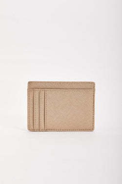 Carraig Donn Leather Card Holder in Gold