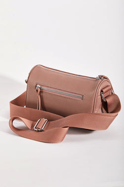 Carraig Donn Leather Cross Body in Pink