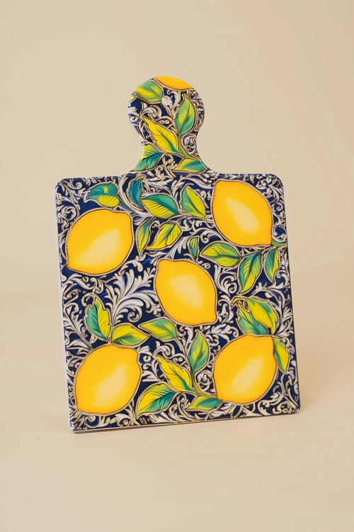 Lemon Ceramic Serving Board