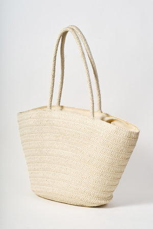 Carraig Donn Lemon Detail Basket Bag