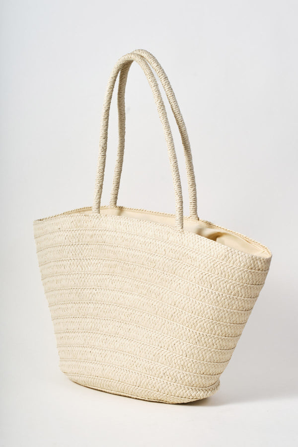 Carraig Donn Lemon Detail Basket Bag
