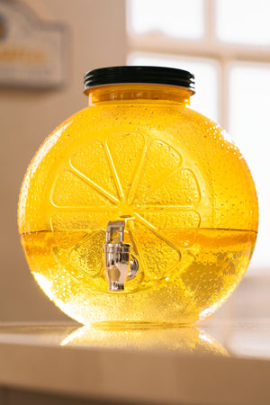 Carraig Donn Lemon Glass Drinks Dispenser