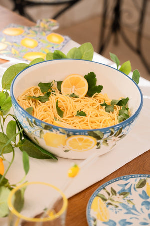 Carraig Donn Lemon Patterned Serving Bowl