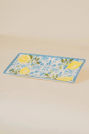 Carraig Donn Lemon Rectangular Plate