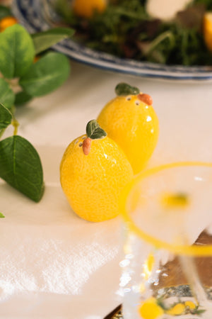Carraig Donn Lemon Shaped Salt & Pepper